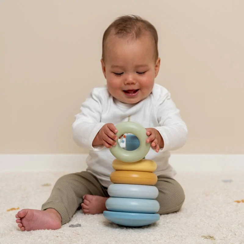 Stapelringen Blauw kunststof – Image 4