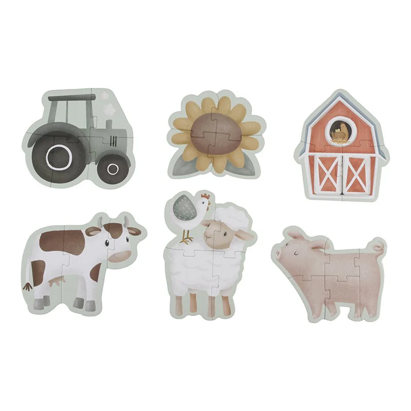 6 in 1 puzzel Little Farm – Image 3