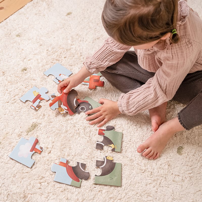 4 in 1 puzzel Little Farm – Image 4