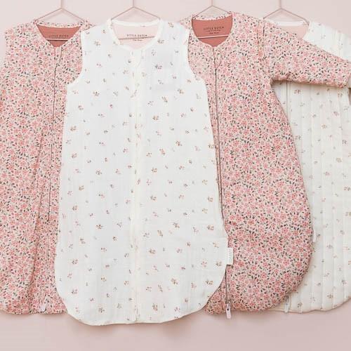 Slaapzak winter 110 cm - Roze - Maat 110 cm - Fairy Garden - Fairy Floral – Image 2