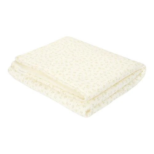 Ledikantdeken - Groen - Essentials - Blueberry Leaves – Image 3