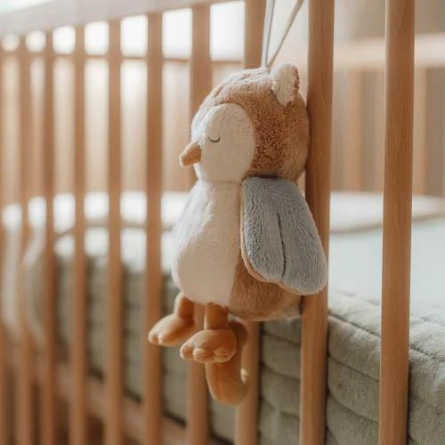 Wiegdeken - Groen - Forest Friends – Image 6