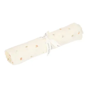 Swaddle - Wit - Maat 120 cm - Forest Friends - Forest Treasures