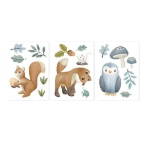 Muurstickers - Meerkleurig - Forest Friends