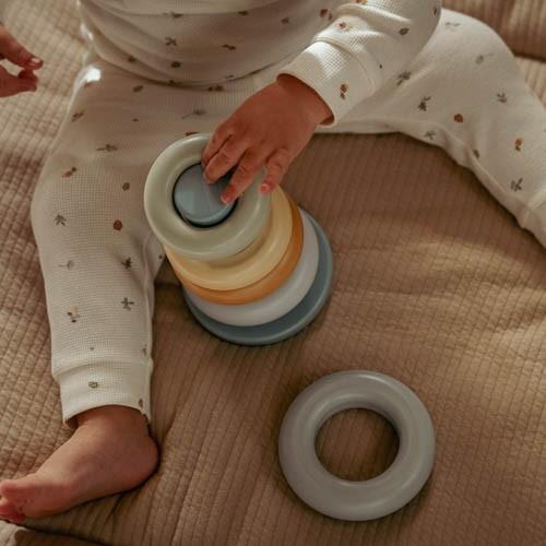 Stapelringen Blauw kunststof – Image 2