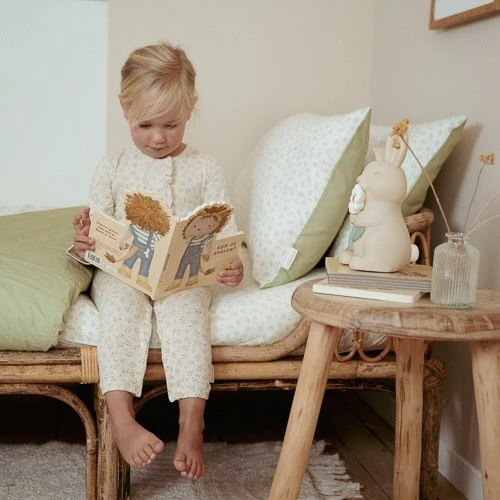 Eenpersoons dekbedovertrek - Groen - Essentials - Blueberry Leaves – Image 7