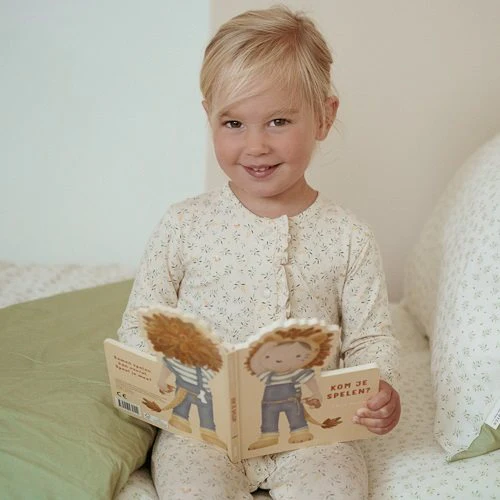 Eenpersoons dekbedovertrek - Groen - Essentials - Blueberry Leaves – Image 9