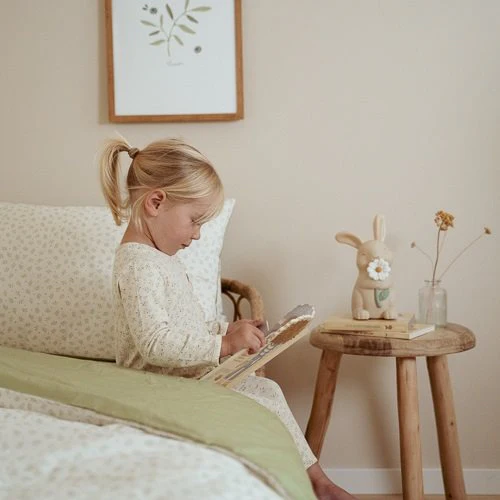 Eenpersoons dekbedovertrek - Groen - Essentials - Blueberry Leaves – Image 8