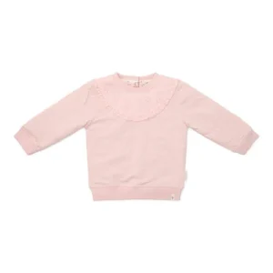 Sweater - Ruches - Lichtroze - Fairy Garden