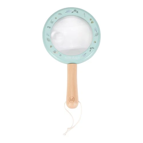 Houten Vergrootglas - Blauw - Forest Friends – Image 5