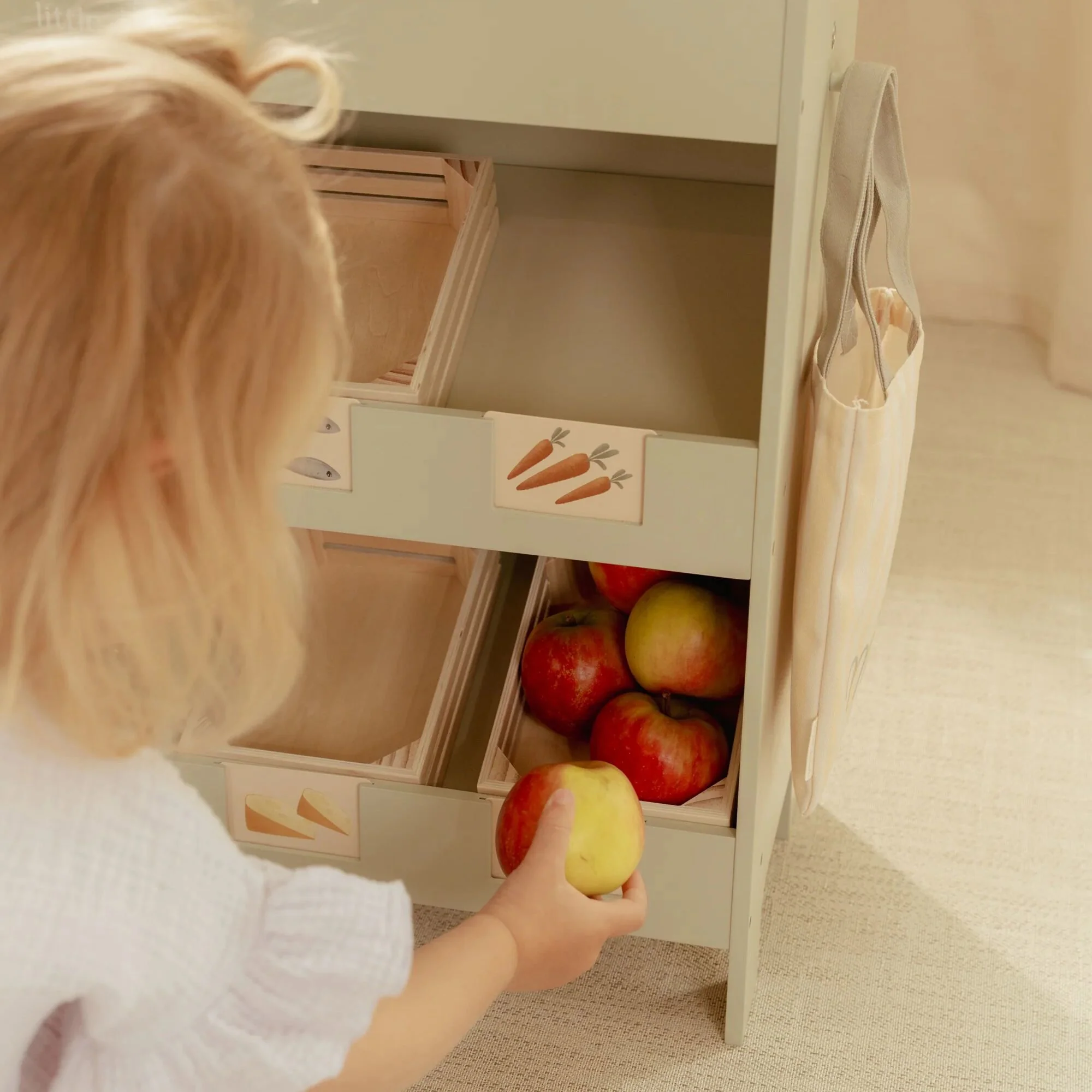 Houten marktkraam - Groen – Image 9