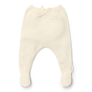 Gebreide broek - Wit - Newborn Naturals