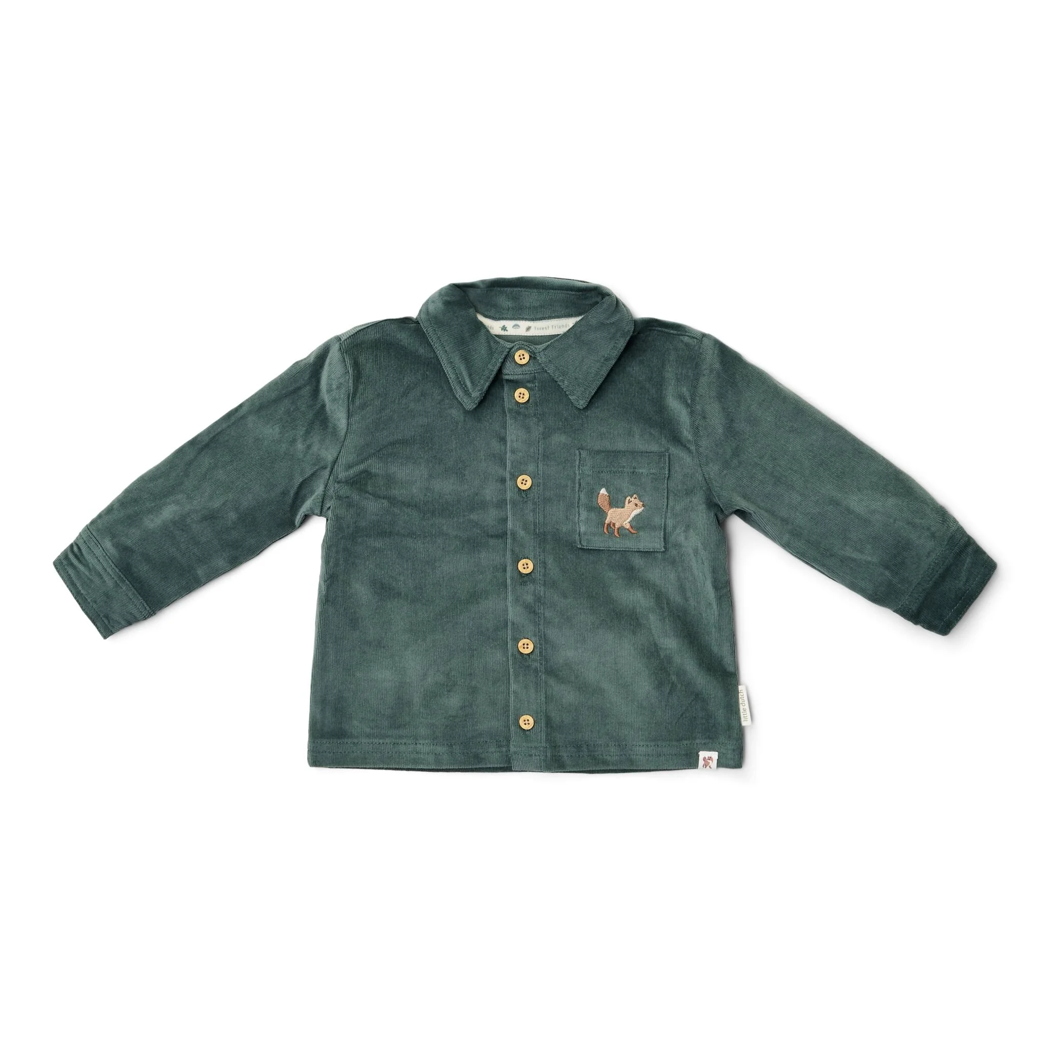 Overhemd - Groen - Forest Friends
