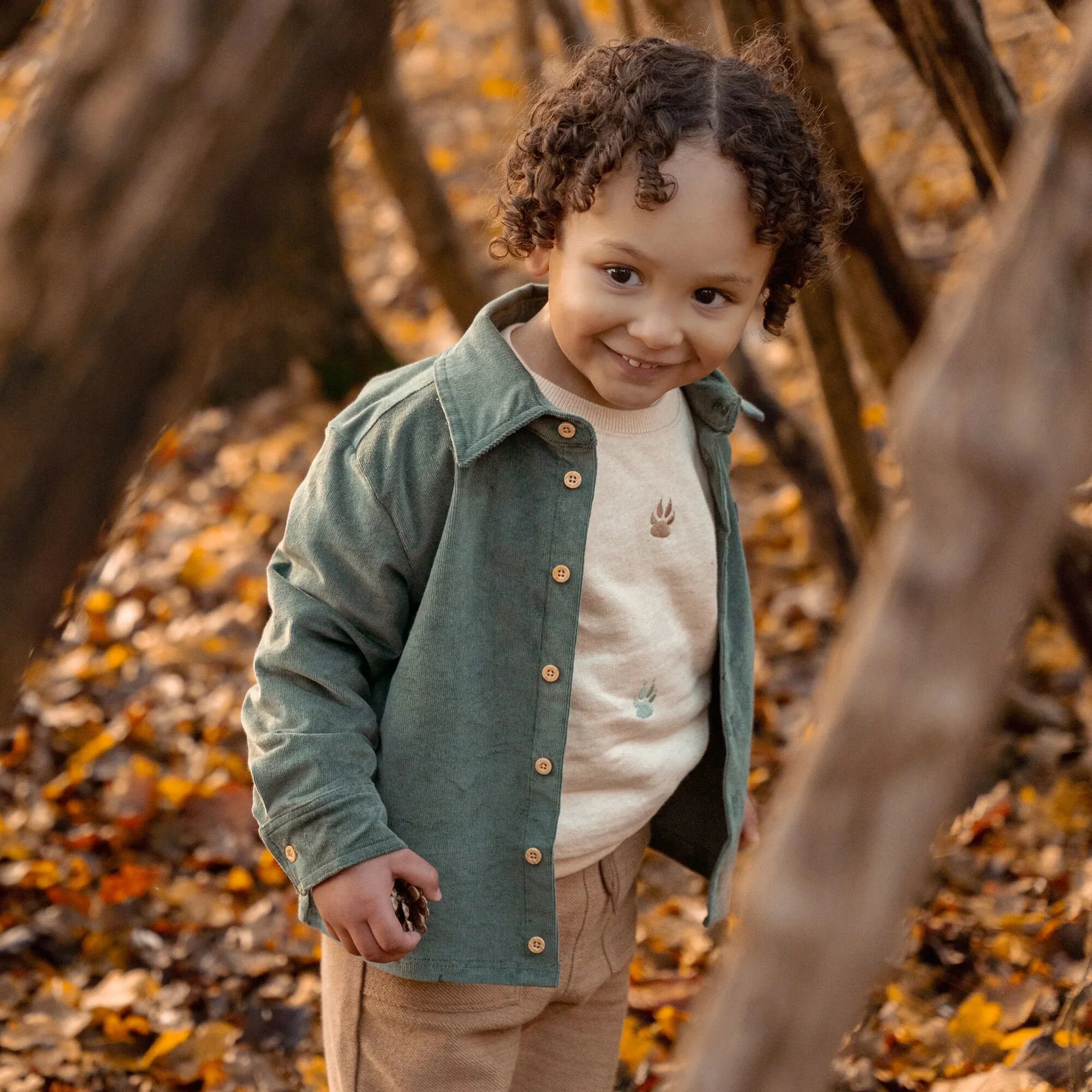 Overhemd - Groen - Forest Friends – Image 2