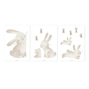 Muurstickers Baby Bunny