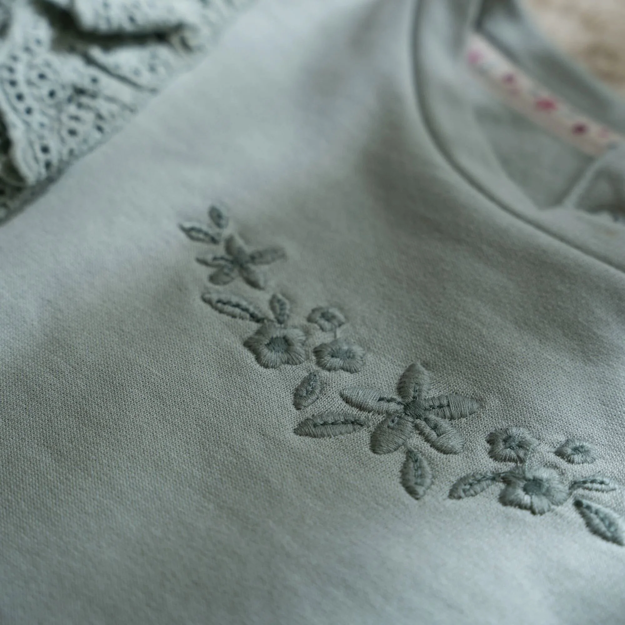 Sweater - Ruches - Groen - Fairy Garden – Image 7