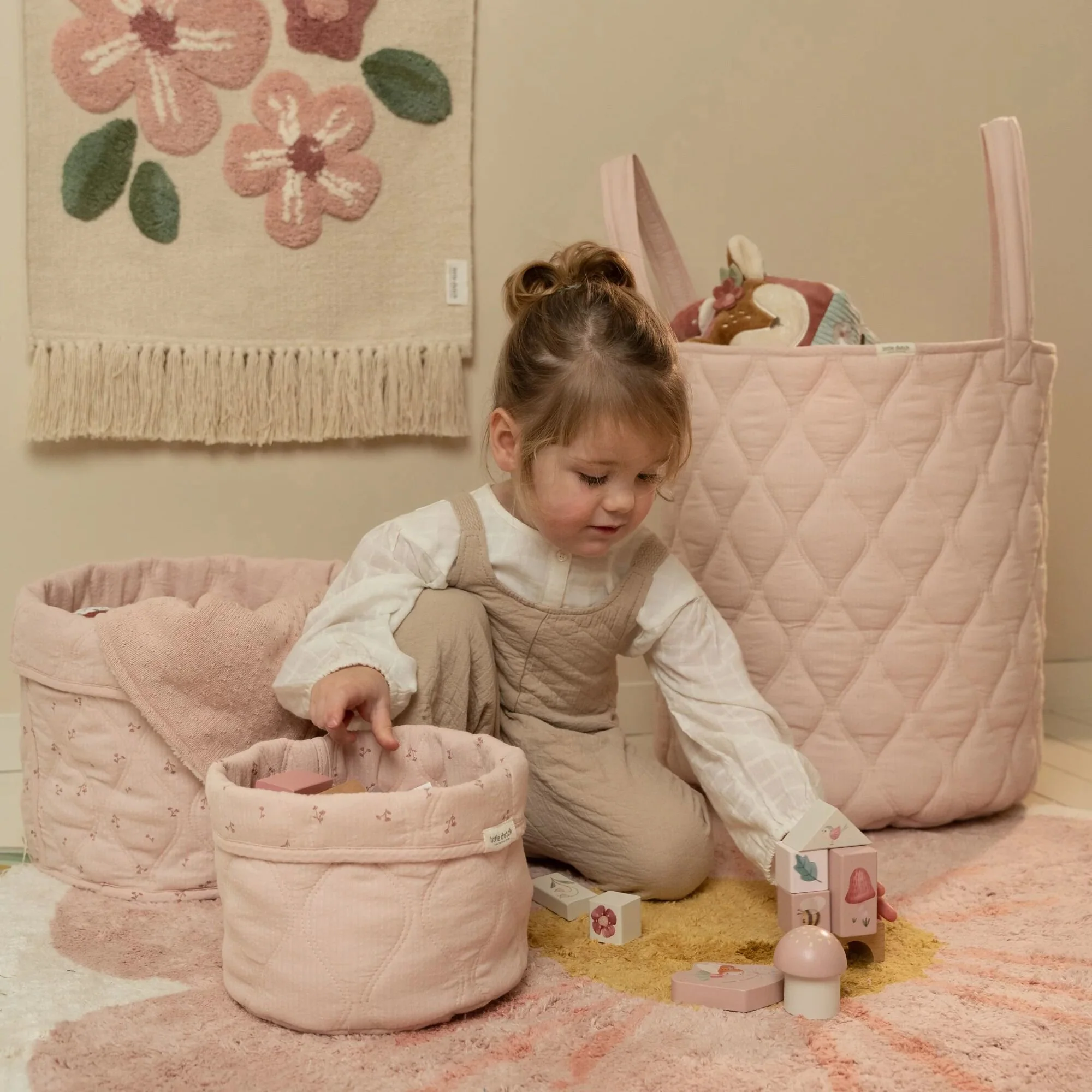 Opbergmand klein - Roze - Essentials – Image 4