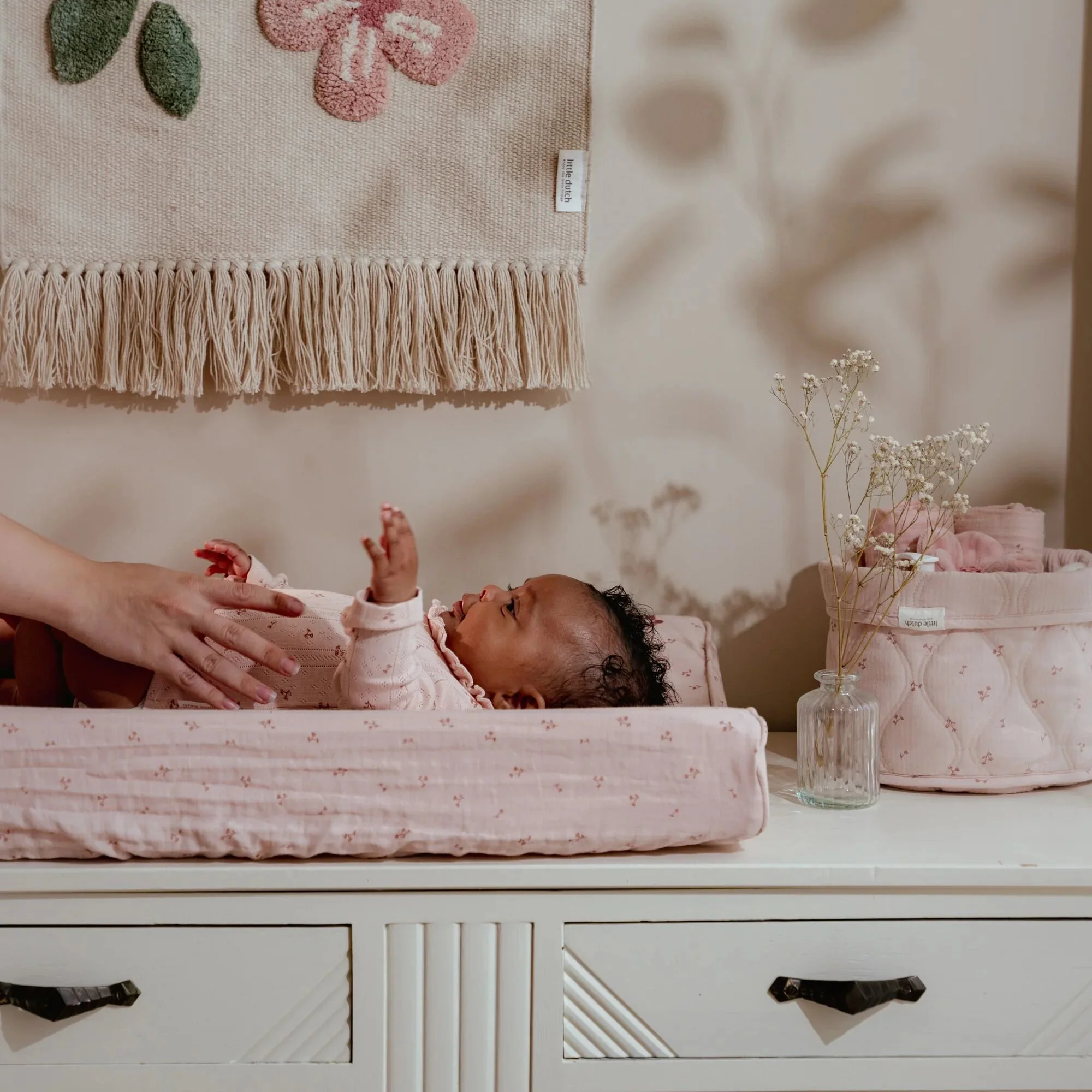 Opbergmand klein - Roze - Essentials – Image 2