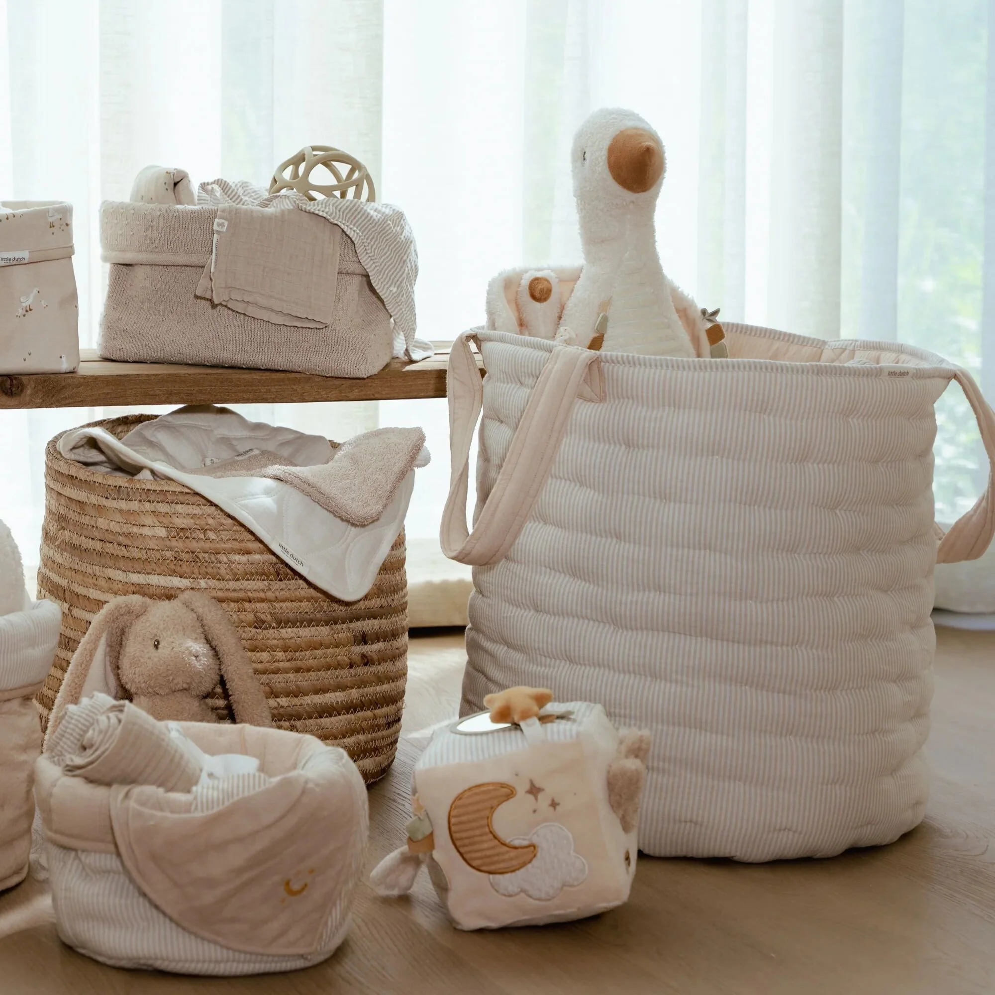 Opbergmand groot - Beige - Essentials – Image 4