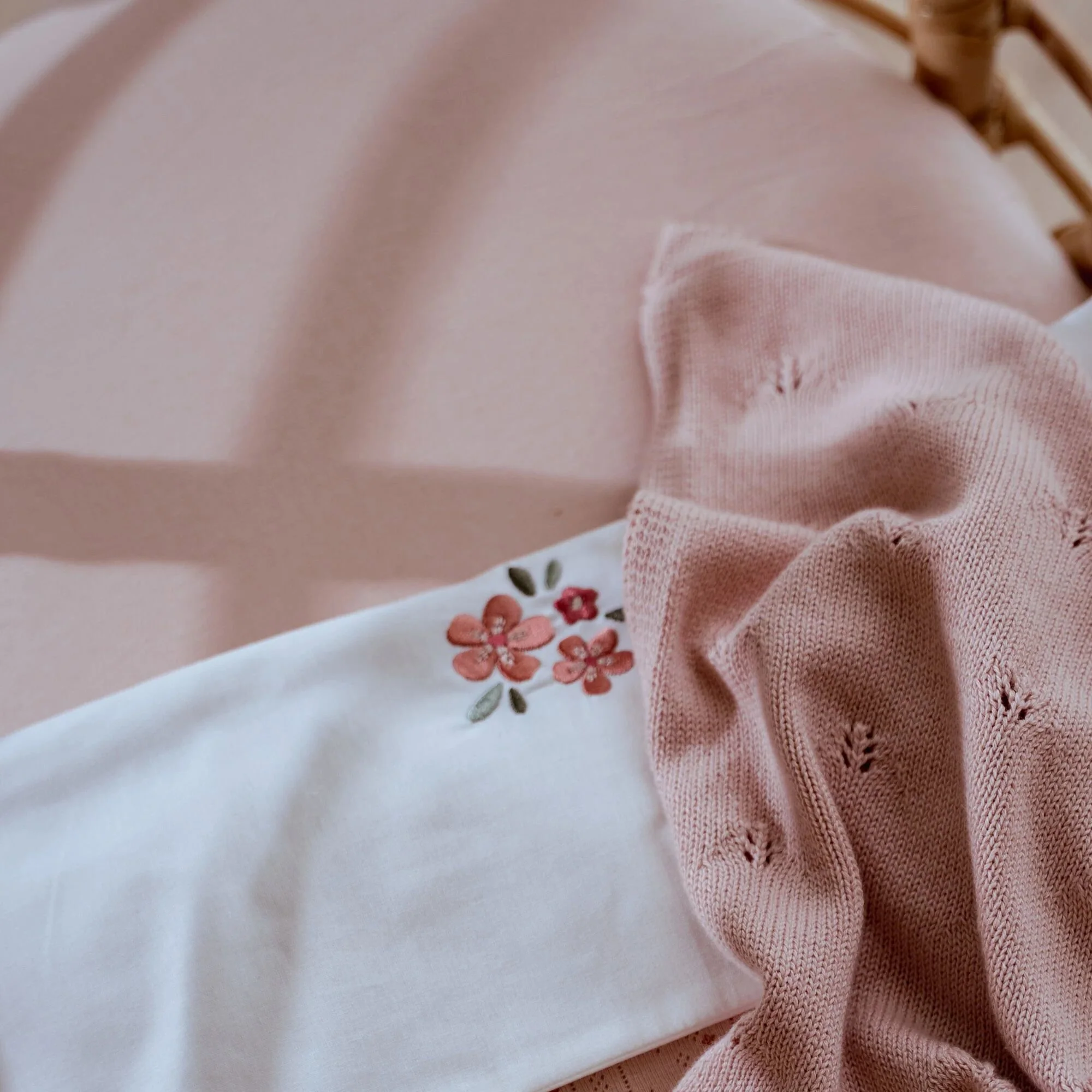 Eenpersoonshoeslaken - Roze - Essentials – Image 4