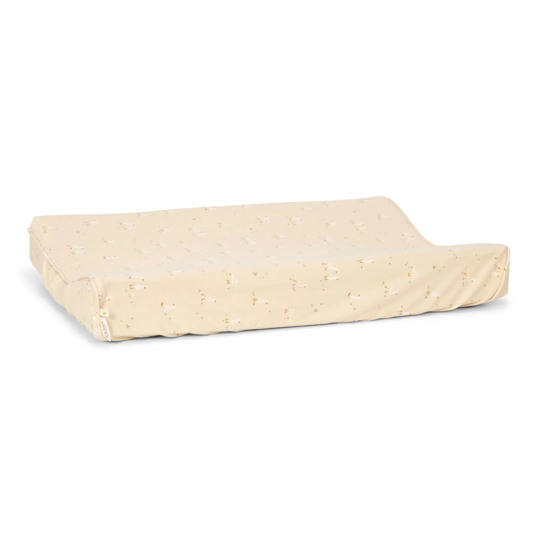 Aankleedkussenhoes - Beige - Newborn Naturals - Little Goose