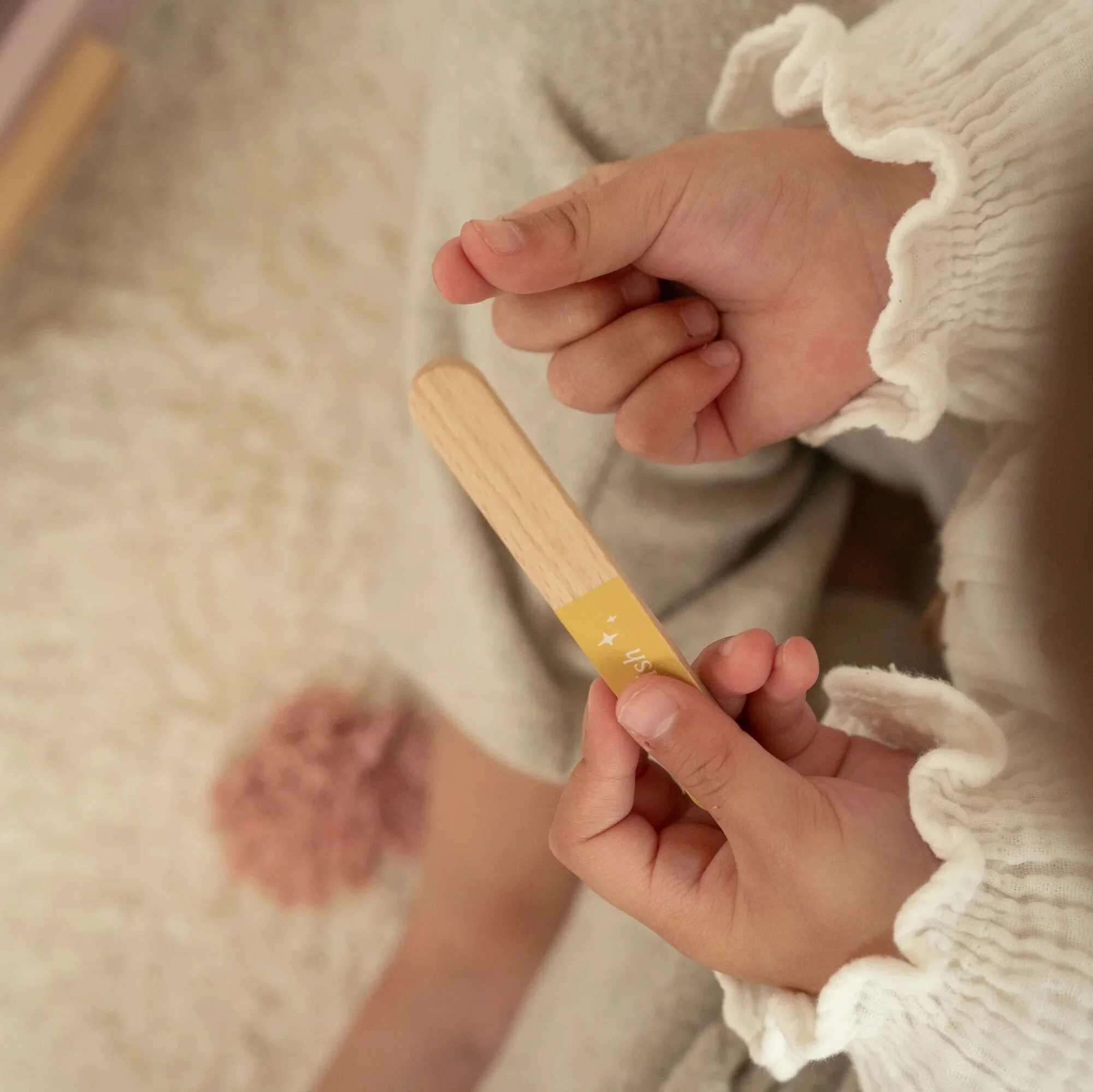 Houten kaptafel - Roze - Essentials – Image 6