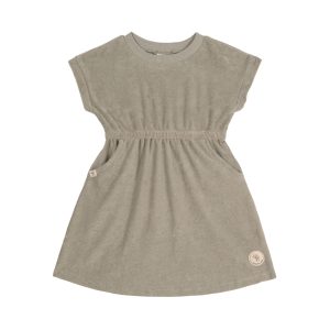 Robe éponge Terry - olive