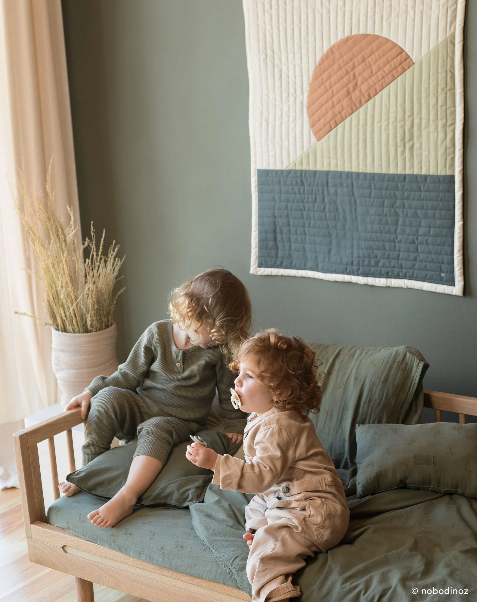 Coussin rectangulaire Wabi-Sabi – Image 3