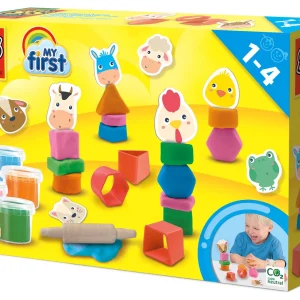 My first - Animaux en pâte à modeler à empiler