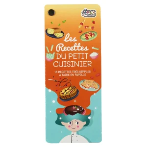 Cartes éducatives "les recettes du petit cuisinier"