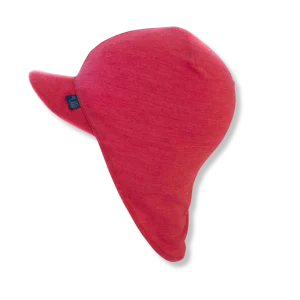 Casquette souple framboise