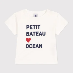 T-shirt manches courtes imprimé bébé - ocean
