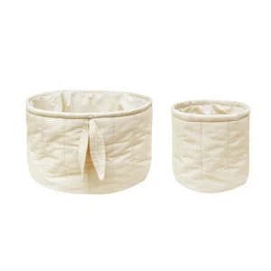 Ensemble de paniers matelassés