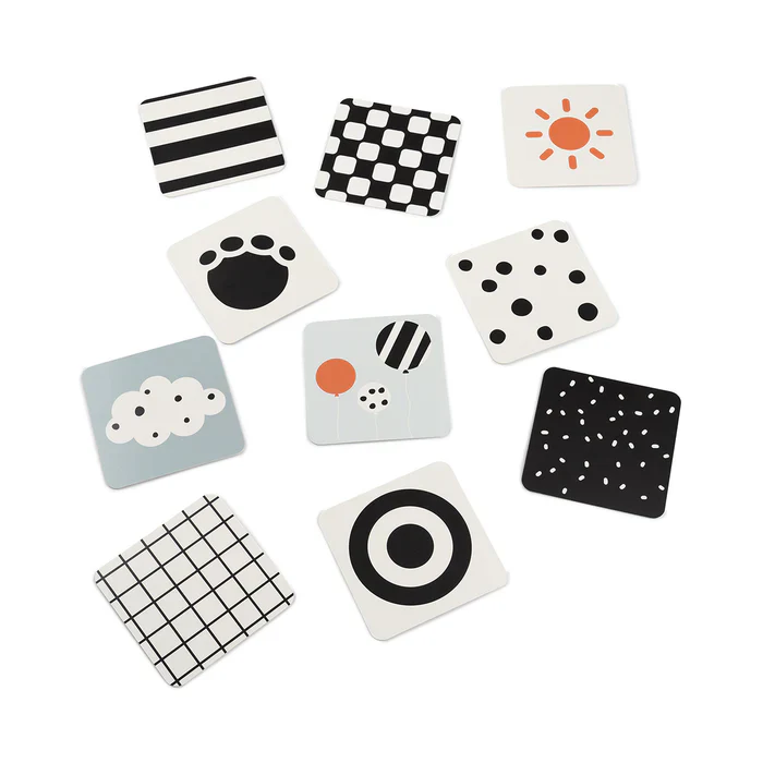 Cartes de contraste bébé paquet de 10 - Elphee - Mélange de couleurs – Image 4