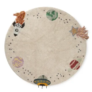 Tapis en coton lavable -  Interstellar Journey