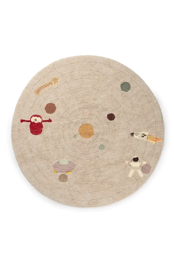 Tapis en coton lavable -  Solar System