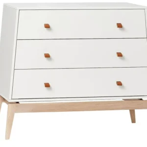 Commode Linea blanc/chêne