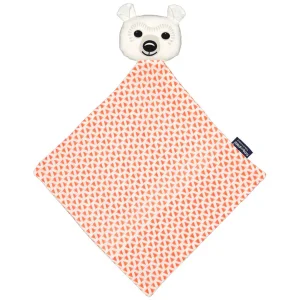 Doudou ours blanc en coton bio