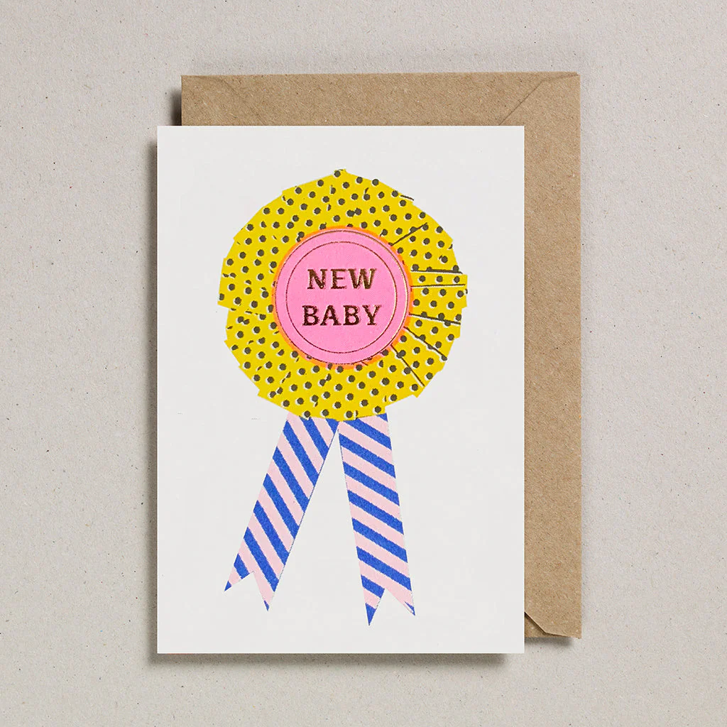 Carte Rosette - New Baby