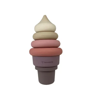 Cornet de glace empilable en silicone