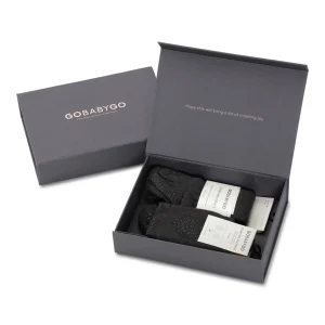 Coffret cadeau bébé GoBabyGo - Dark Grey Melange