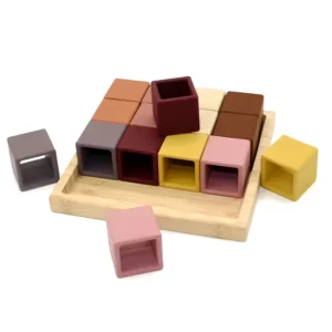 Blocs à empiler en silicone 16 pièces