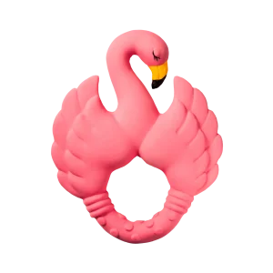Anneau de dentition - Flamant rose