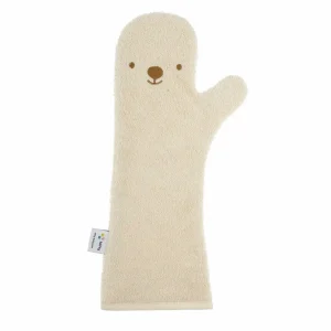 Baby Shower Glove Bear Nougat Sand