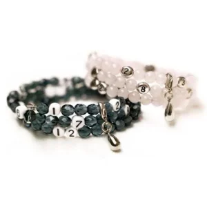 Bracelet d'allaitement (perles semi-précieuses)