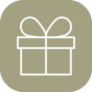 Emballage cadeau + message