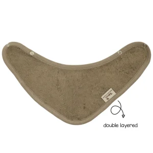 Bavoir Bandana bambou double épaisseur