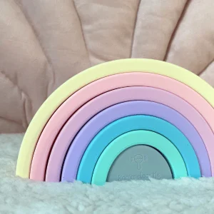 Arc en ciel empilable en silicone - Candy