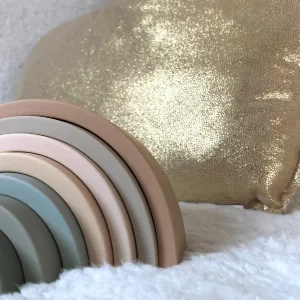 Arc en ciel empilable en silicone - Naturel