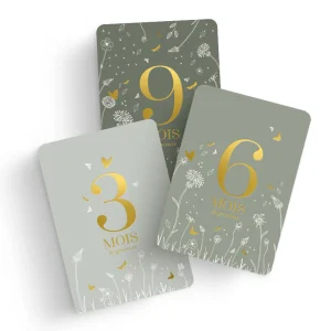 Cartes grossesse au jardin